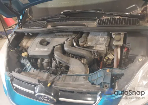 2013 Ford C-Max Hybrid Sel z USA, uszkodzony, nr VIN 1FADP5BU7DL554477